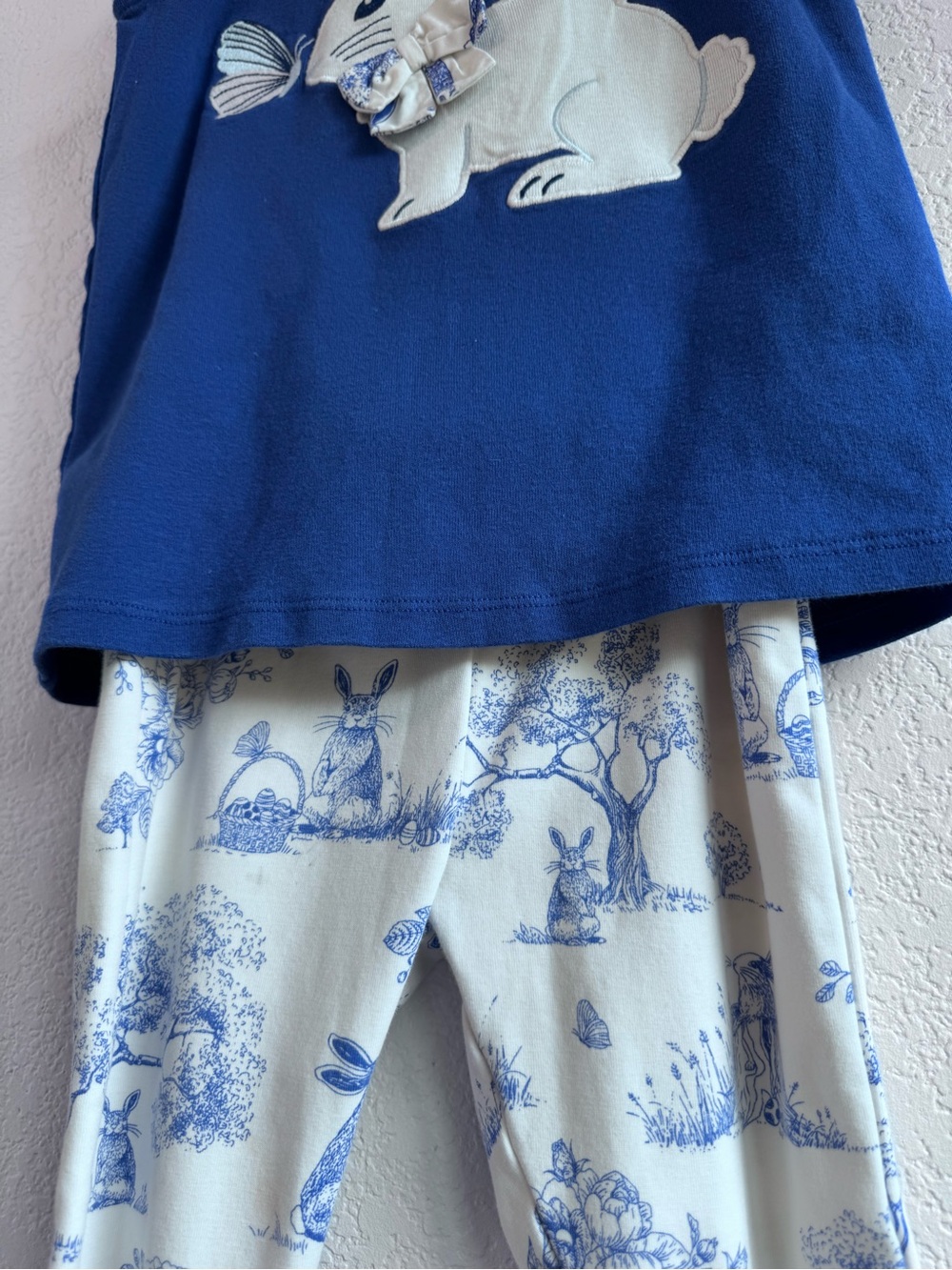 Gymboree Girls Bunny Outfit Set – Top Size 8 / Capri Leggings Size 7 - Picture 8 of 13